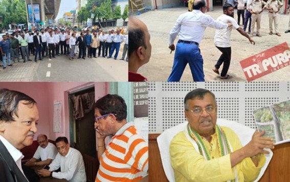 1912 did not respond TSECL senior manager’s phone call amid Protests by Lawyers ; Ratan Lal Nath managed situation via phone 1912 did not respond TSECL senior manager’s phone call amid Protests by Lawyers ; Ratan Lal Nath managed situation via phone